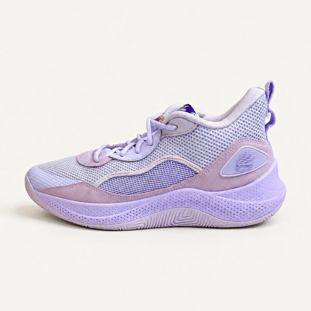 Under Armour Curry 3Z 24 Salt Purple Basketball Shoes Men 10.5 Women 12